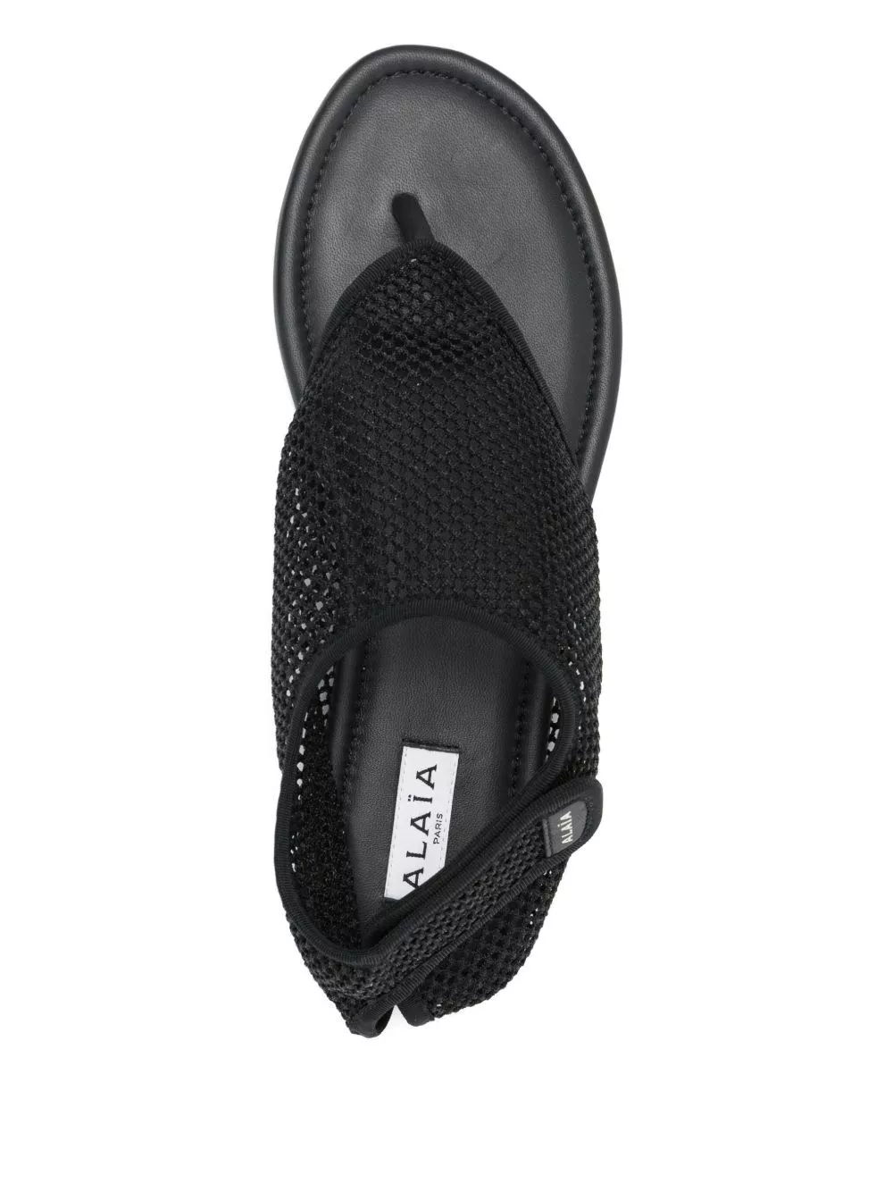 Alaïa Sandali con cinturino in rete, view 2