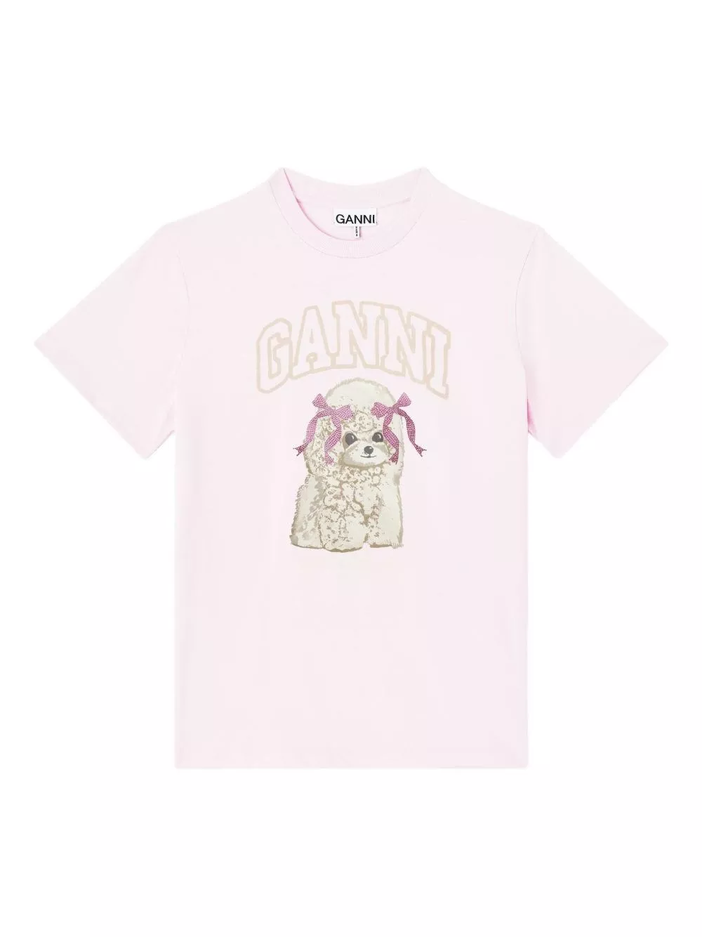 Ganni T-shirt in cotone biologico