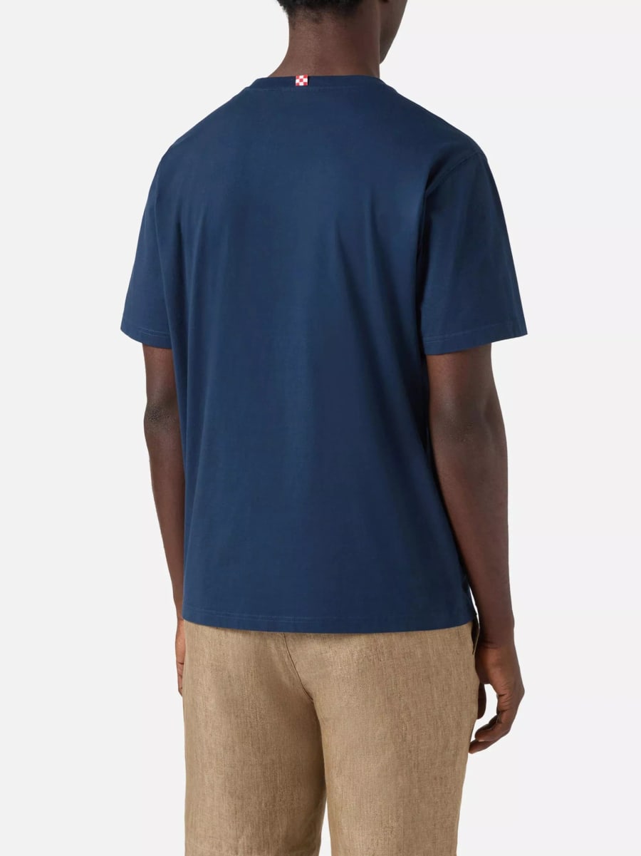 Mc2 saint barth T-shirt con ricamo, view 2