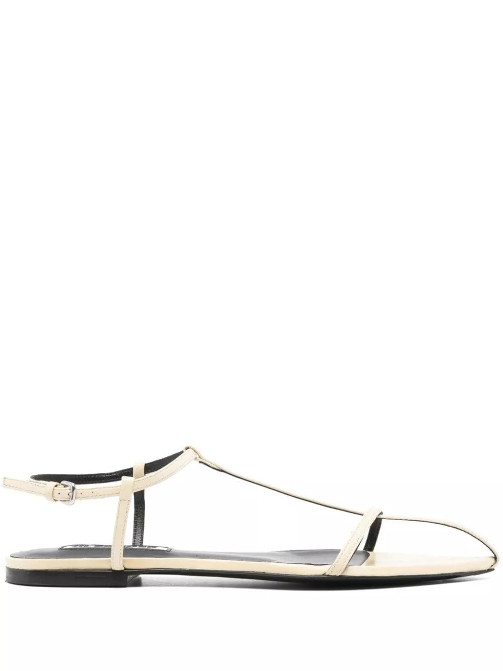 Jil Sander Sandali in pelle piatta