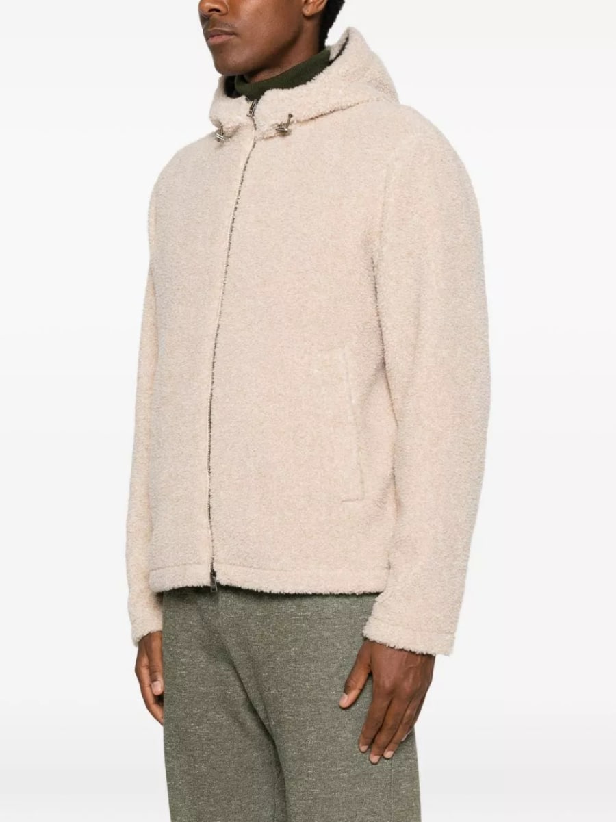 Herno Giacca blouson in pile, view 5