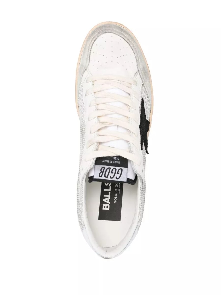 Golden Goose Sneakers in pelle Ball Star, view 2