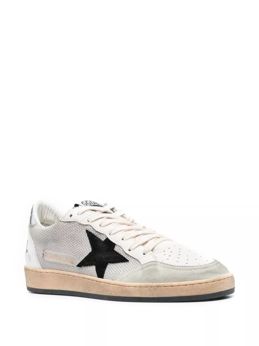 Golden Goose Sneakers in pelle Ball Star, view 3