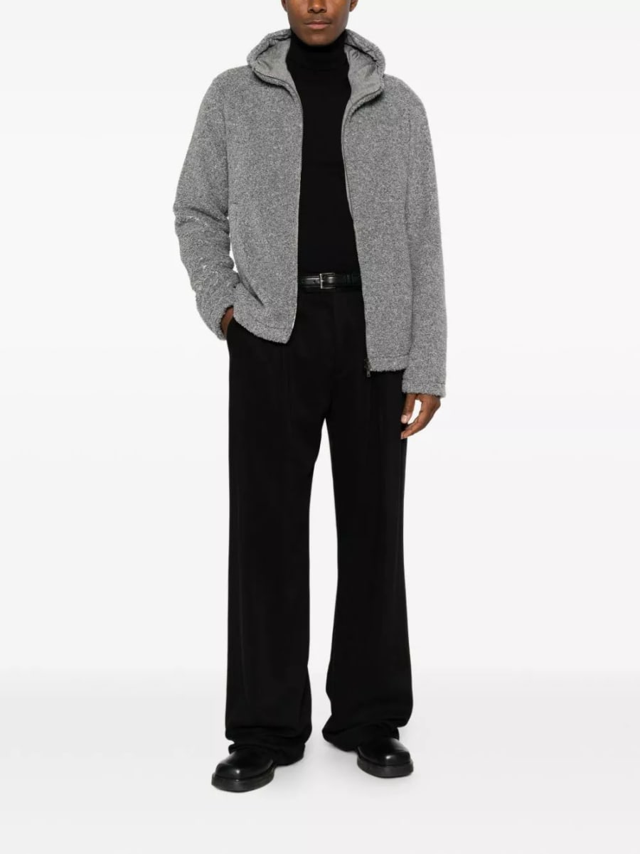 Herno Giacca blouson in pile, view 5