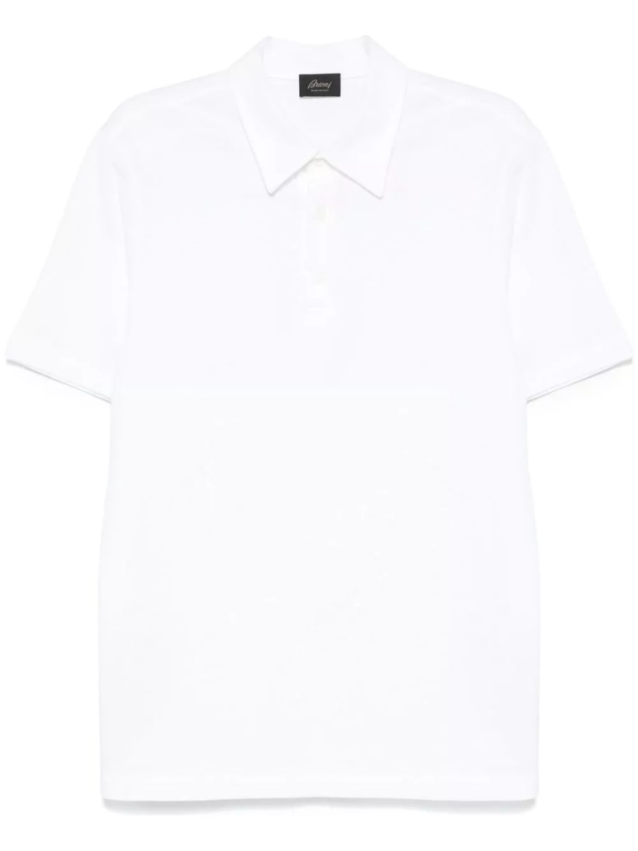Brioni la polo in cotone
