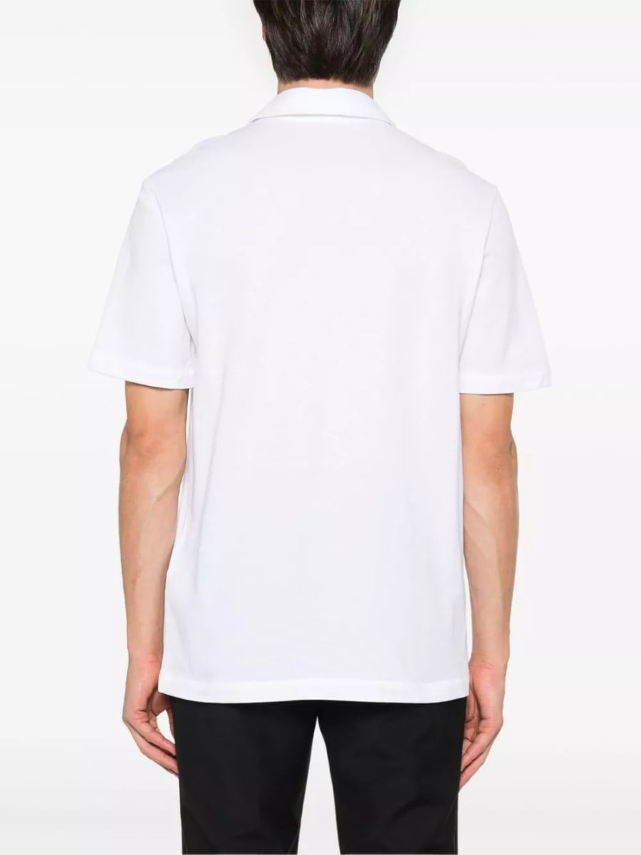 Brioni la polo in cotone, view 2
