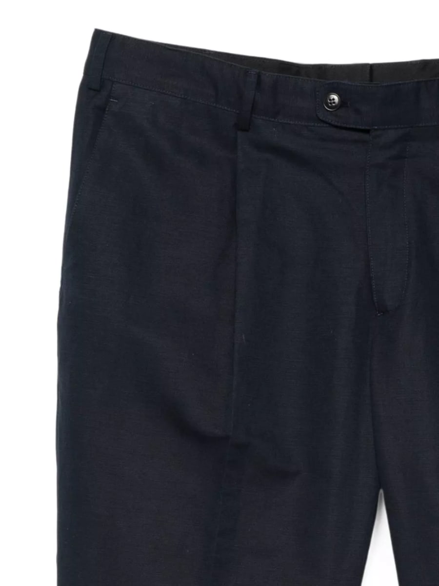 Brioni Pantaloni in lino e cotone Pienza, view 2
