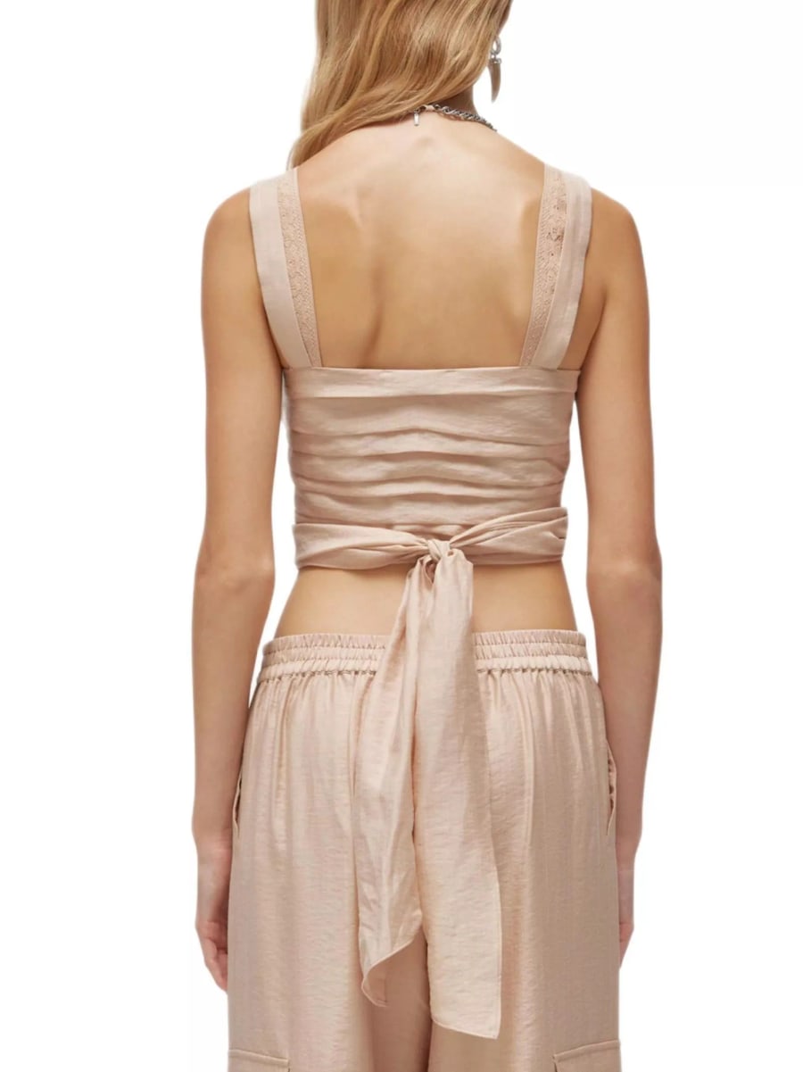 Blugirl Top con pizzo, view 3