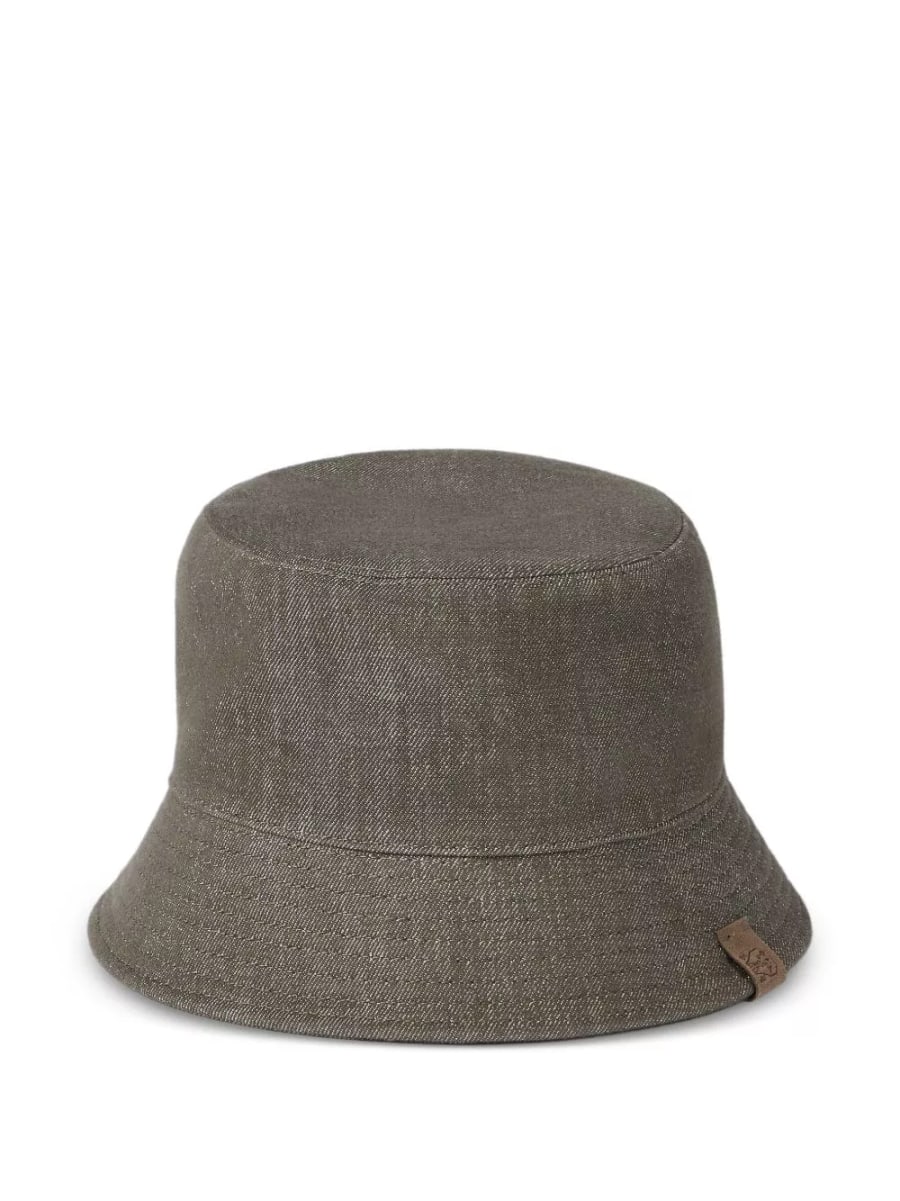 Brunello Cucinelli Cappello bucket in cotone
