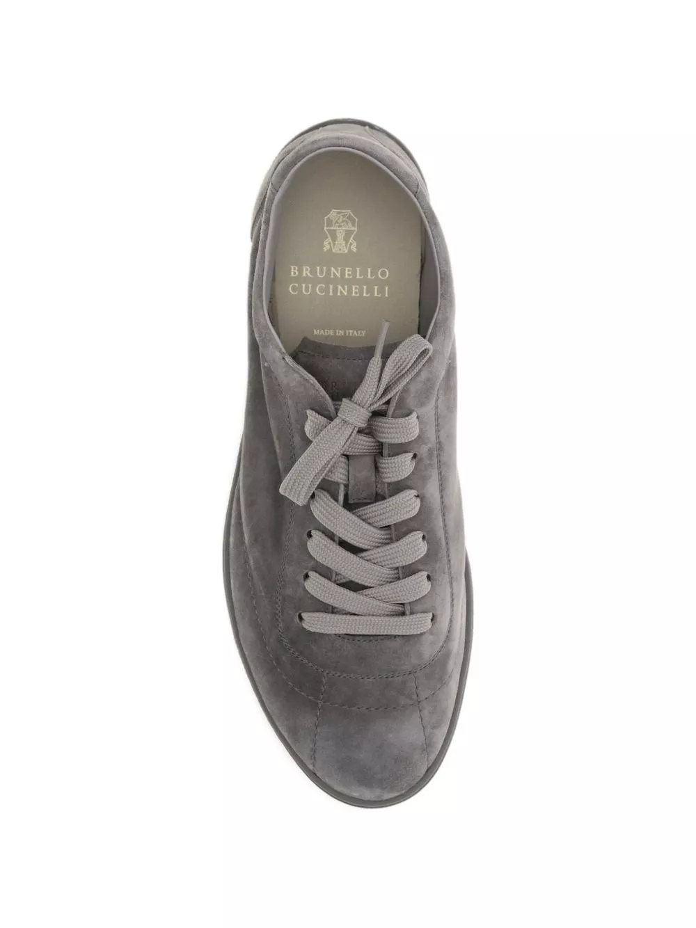 Brunello Cucinelli Sneakers in pelle, view 2
