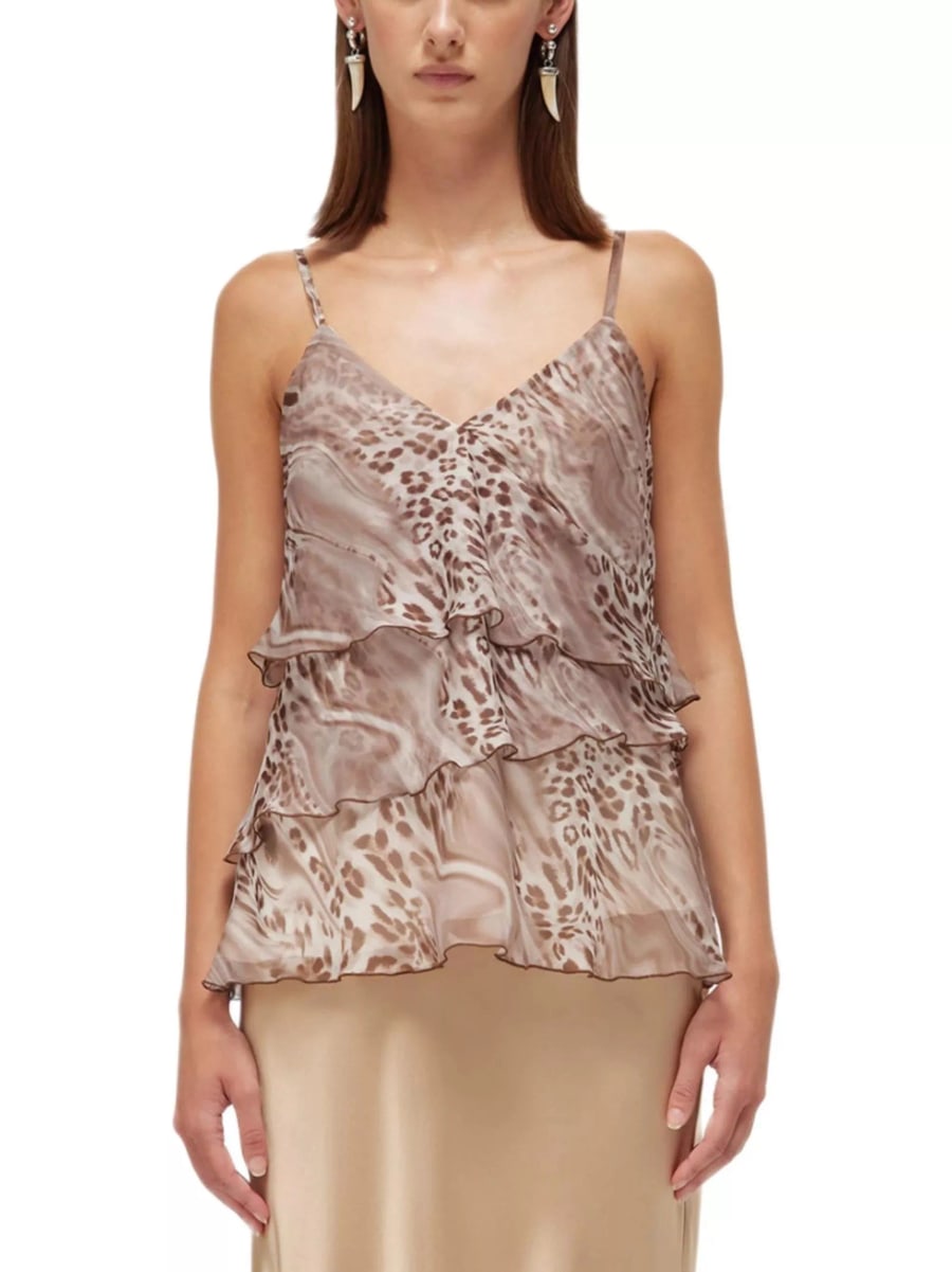 Blugirl Top in chiffon, view 2