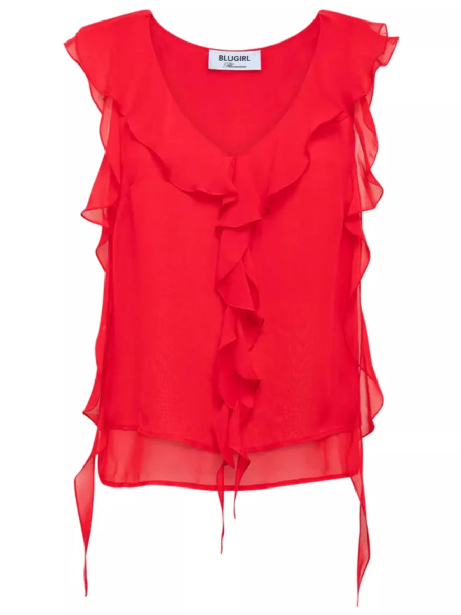 Blugirl Camicia con ruches