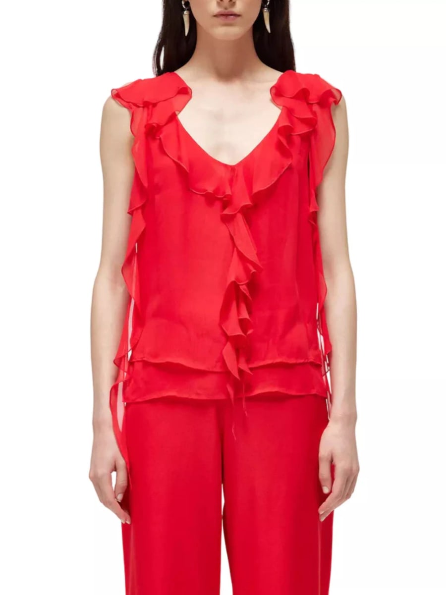 Blugirl Camicia con ruches, view 2