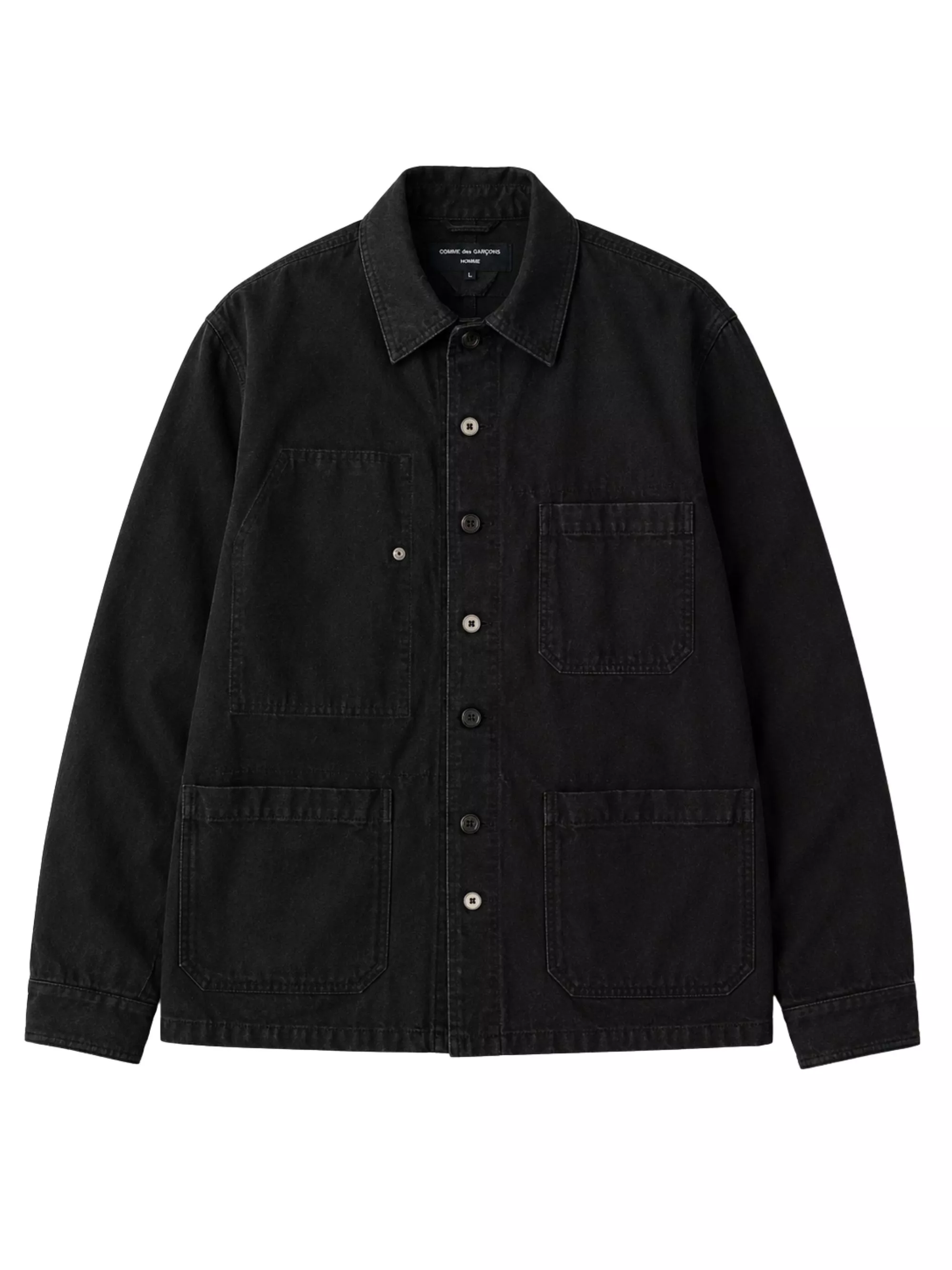 Comme des garçons homme Camicia overshirt in denim