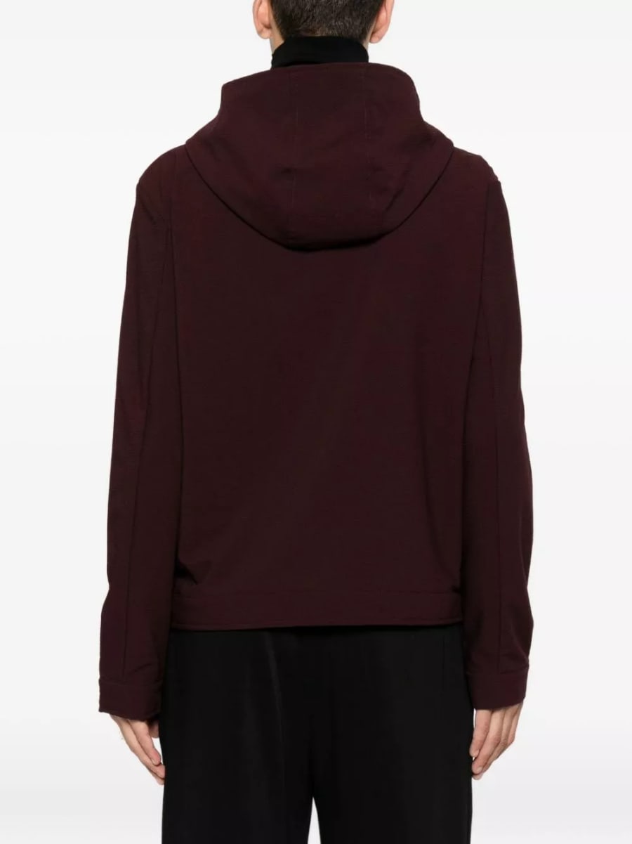 Emporio Armani Giacca blouson in nylon, view 5
