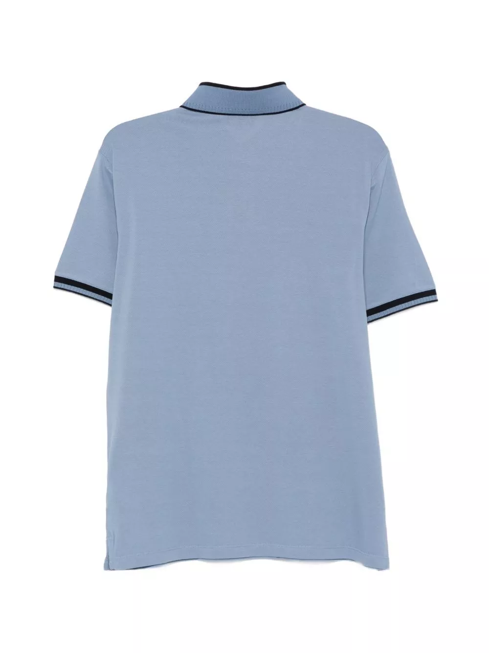 Emporio Armani la polo in cotone con logo, view 2