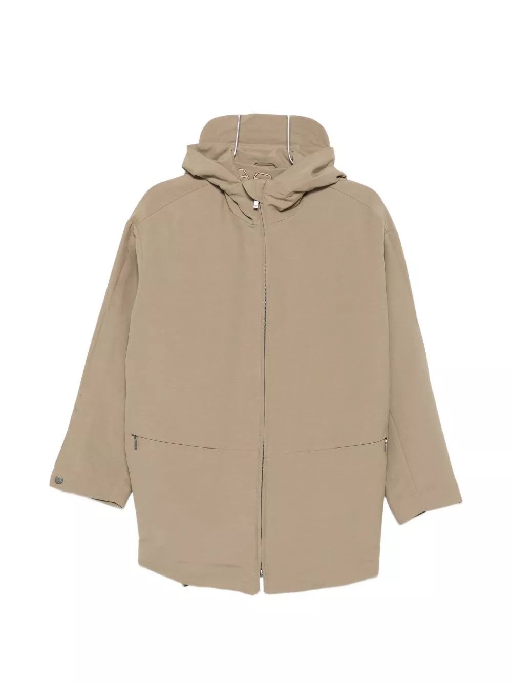 Emporio Armani Giacca blouson in misto cotone
