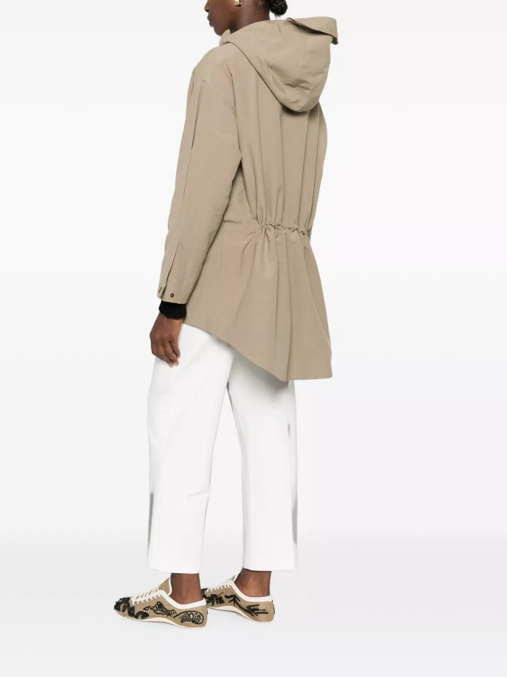 Emporio Armani Giacca blouson in misto cotone, view 2