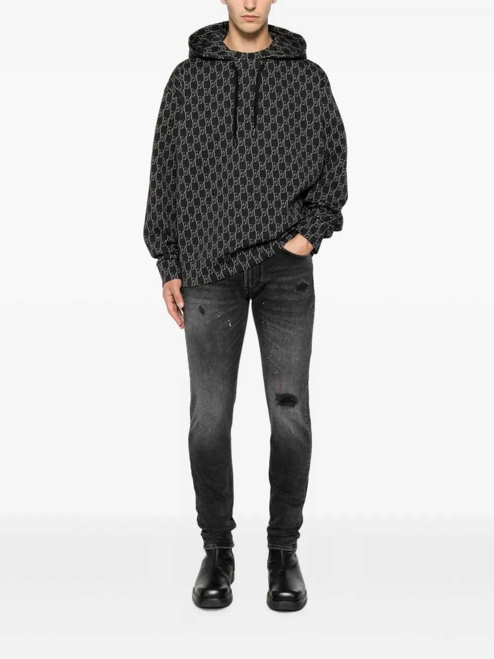 Emporio Armani Jeans in denim slim, view 2