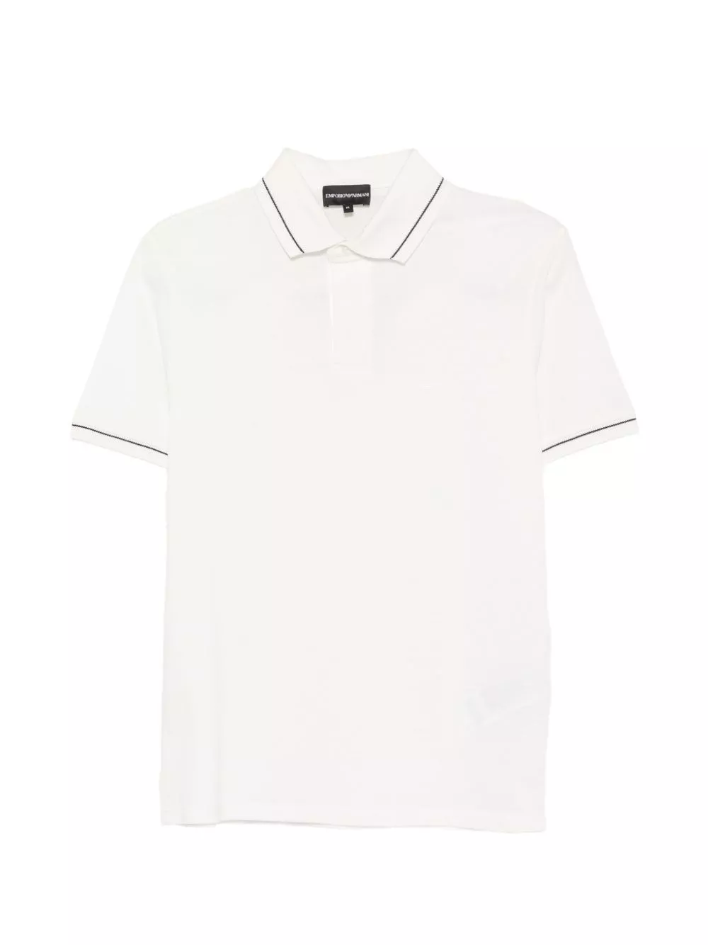 Emporio Armani la polo in cotone con logo