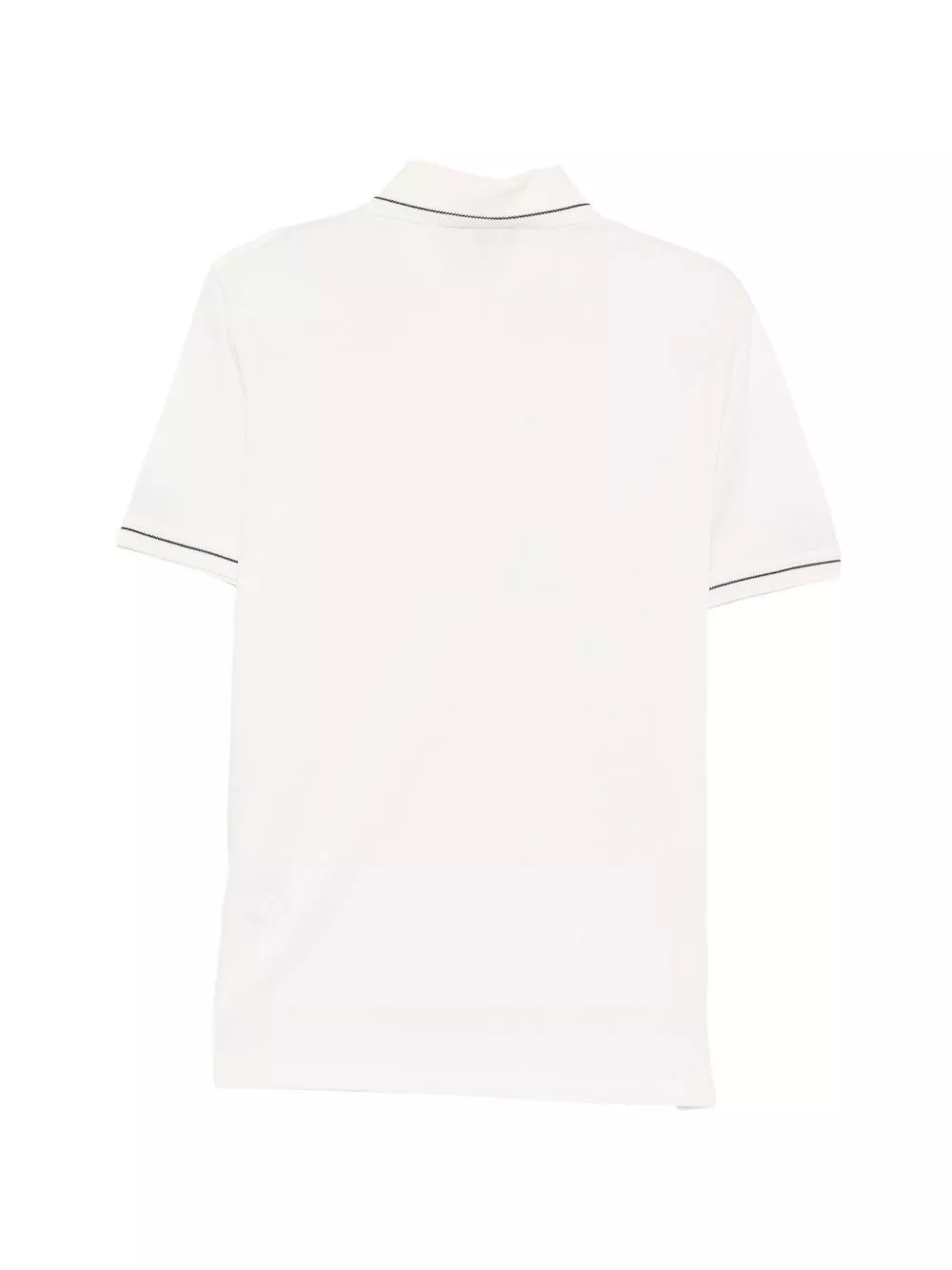 Emporio Armani la polo in cotone con logo, view 2