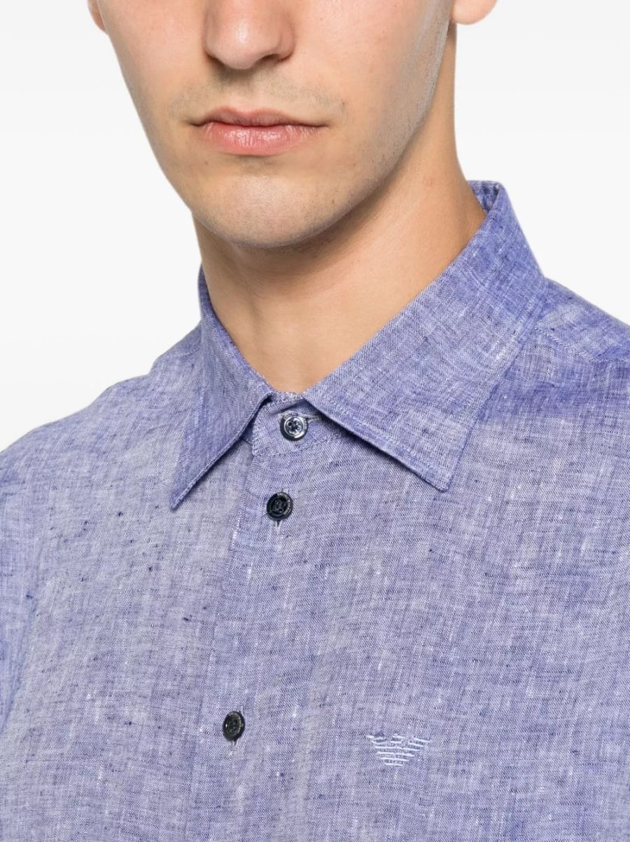 Emporio Armani Camicia in cotone, view 2