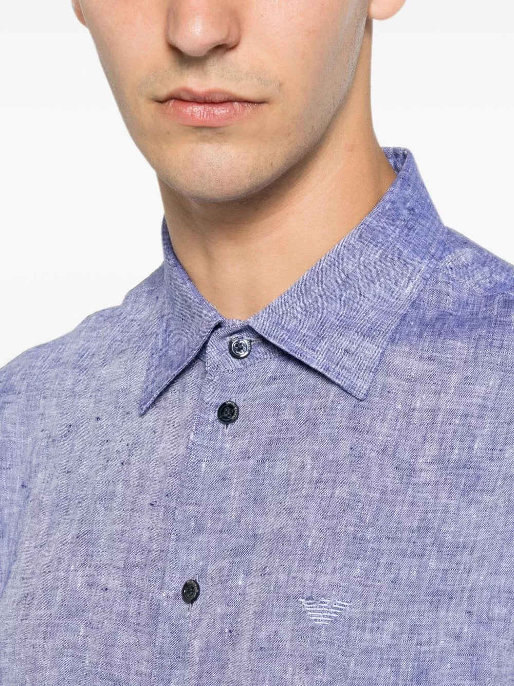 Emporio Armani Camicia in cotone, view 2