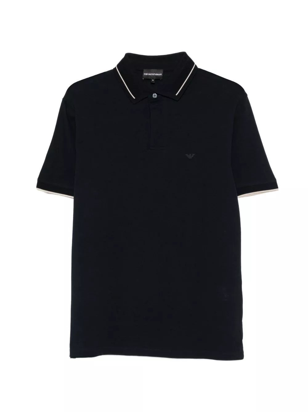 Emporio Armani Logo la polo in cotone