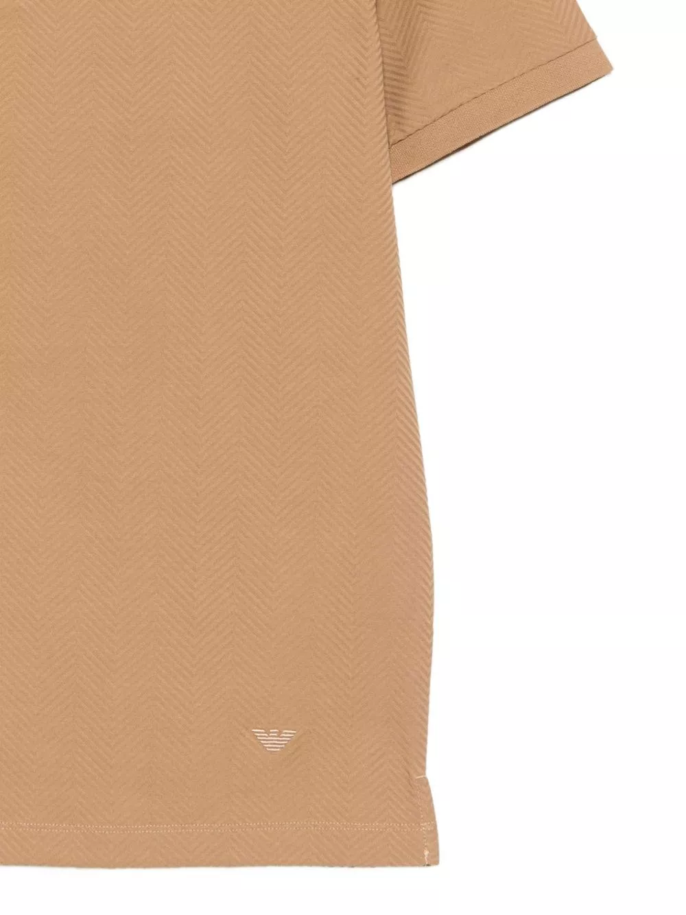 Emporio Armani la polo in cotone, view 2