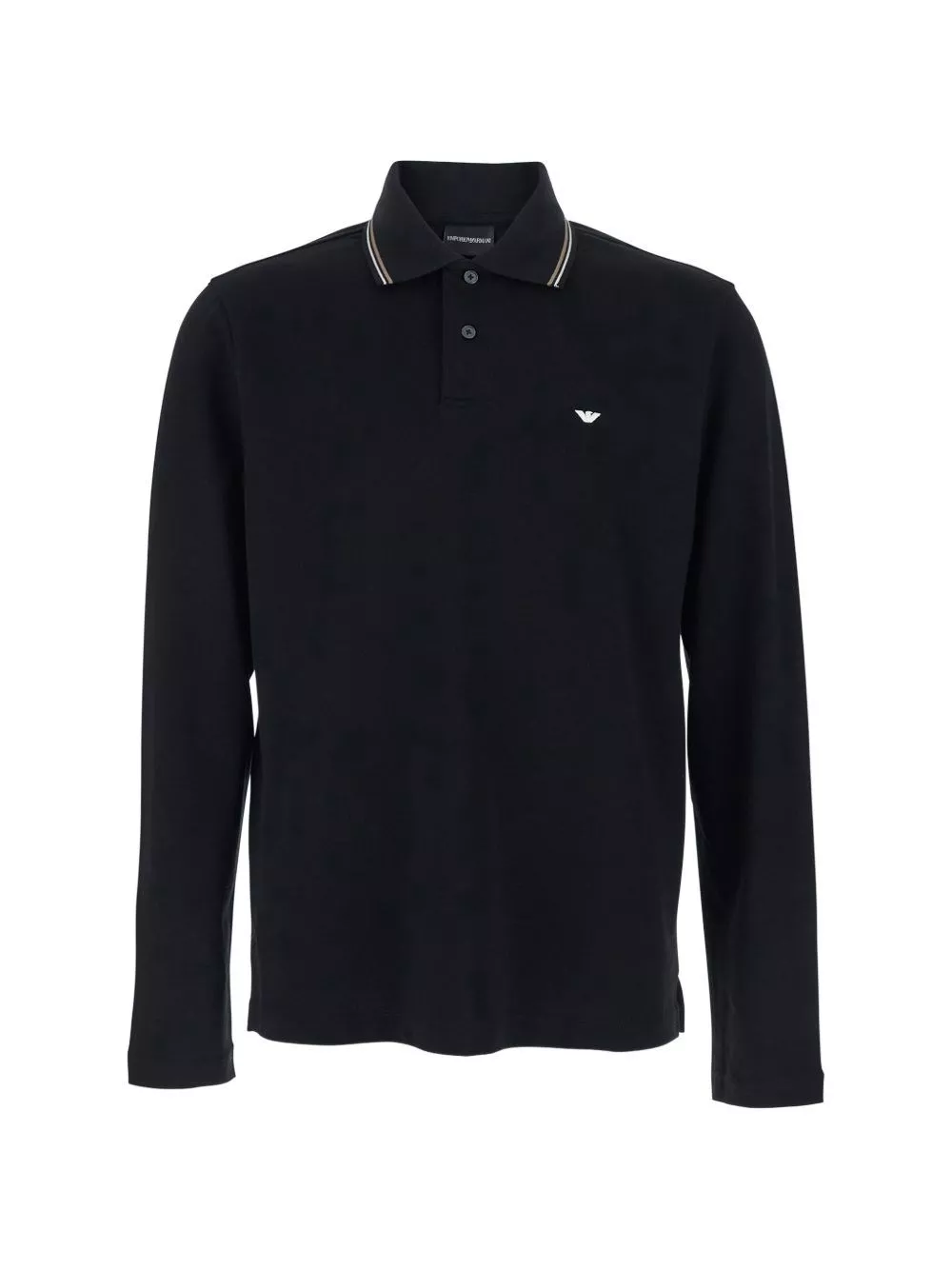 Emporio Armani la polo in cotone con logo
