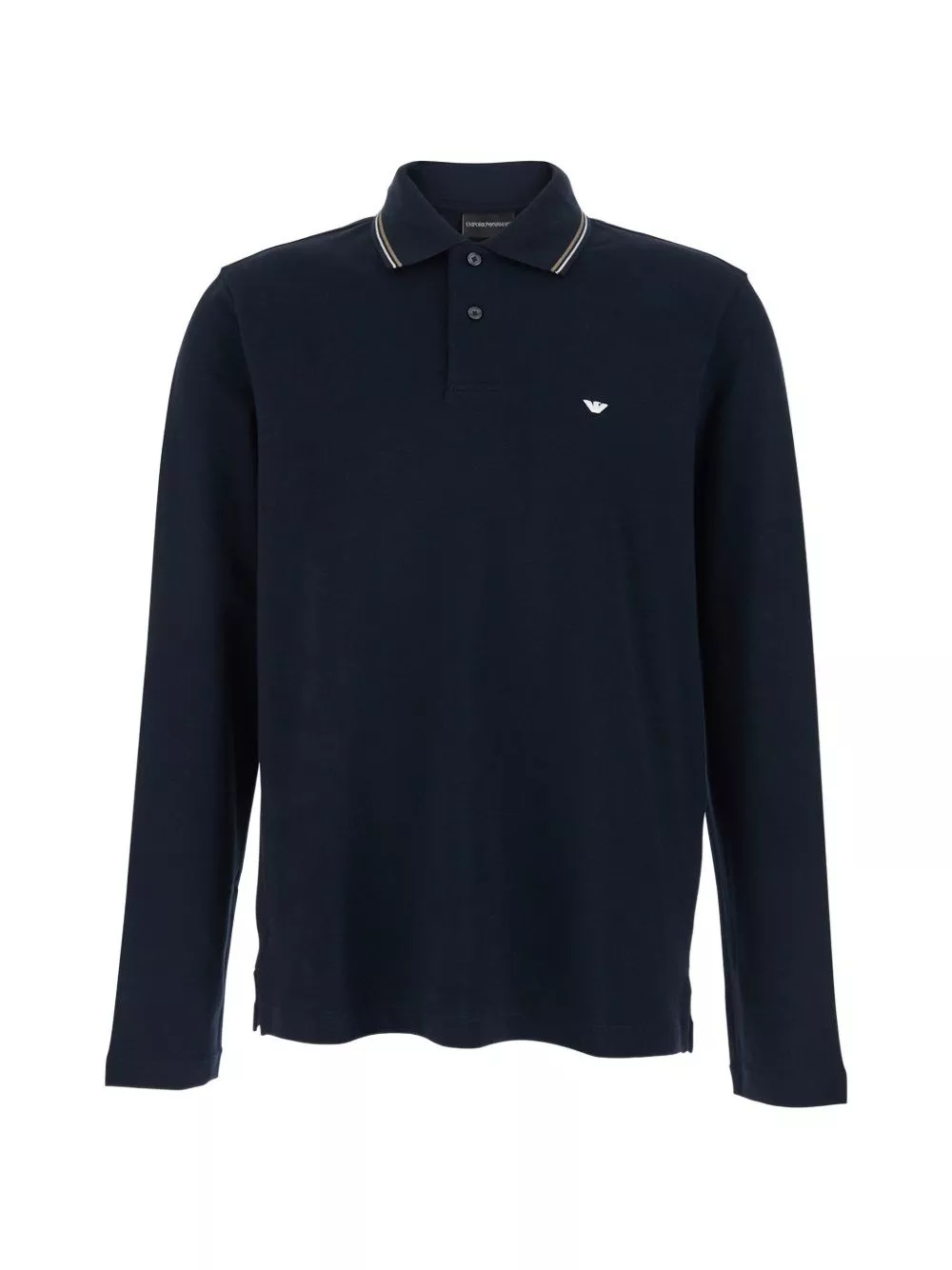 Emporio Armani logo la polo in cotone