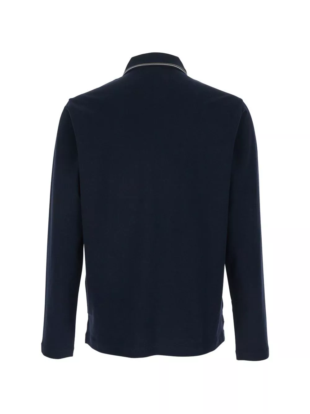 Emporio Armani logo la polo in cotone, view 2