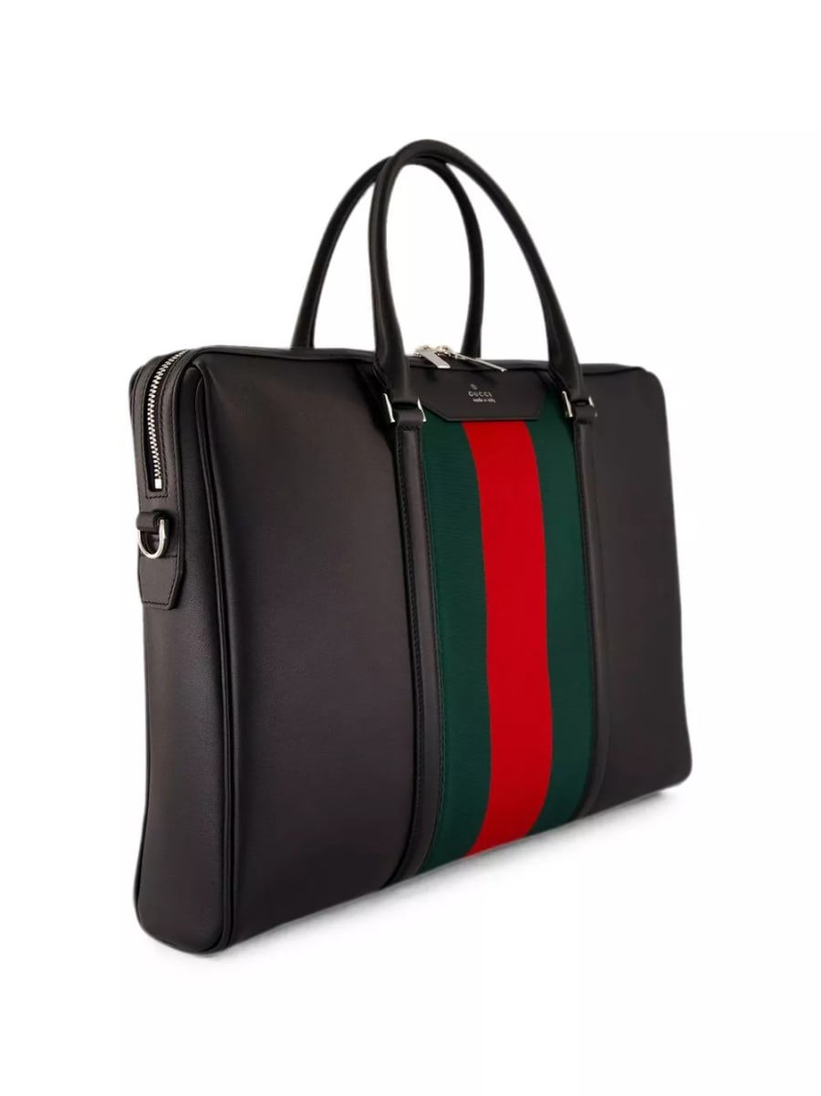 Gucci Mega Web Trademark valigetta, view 6