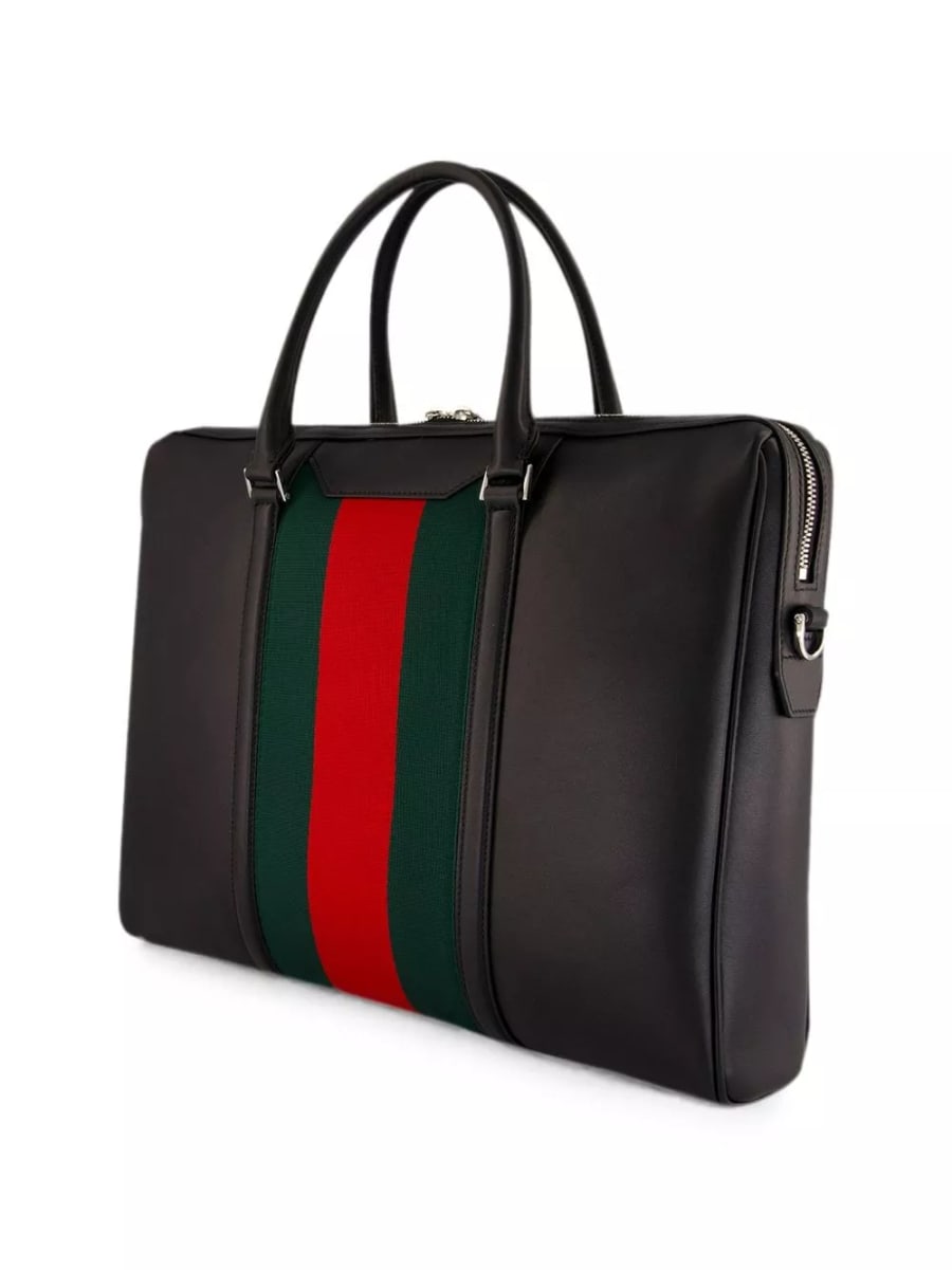 Gucci Mega Web Trademark valigetta, view 7