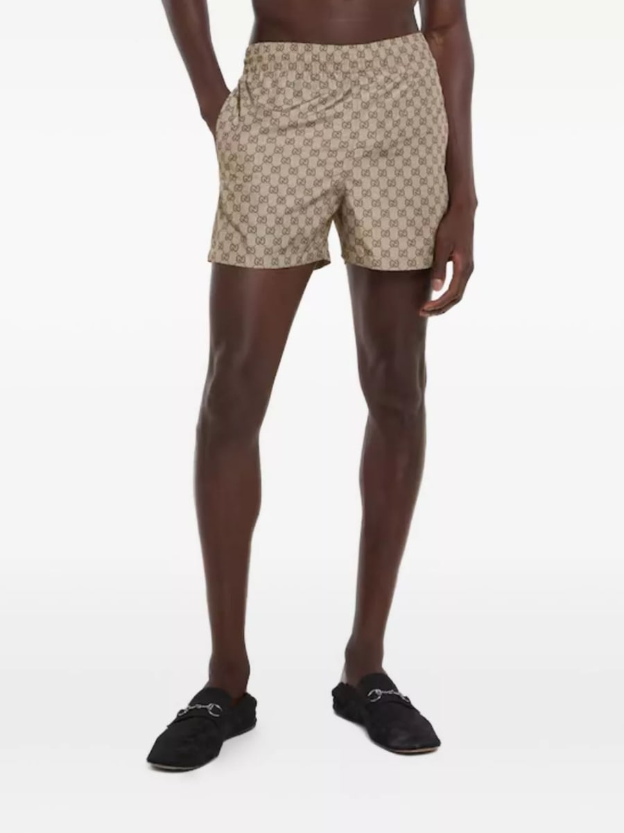 Gucci Boxer con stampa GG, view 2