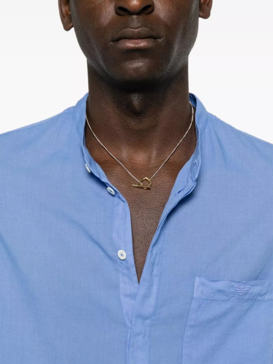 Emporio Armani Camicia in cotone, view 2