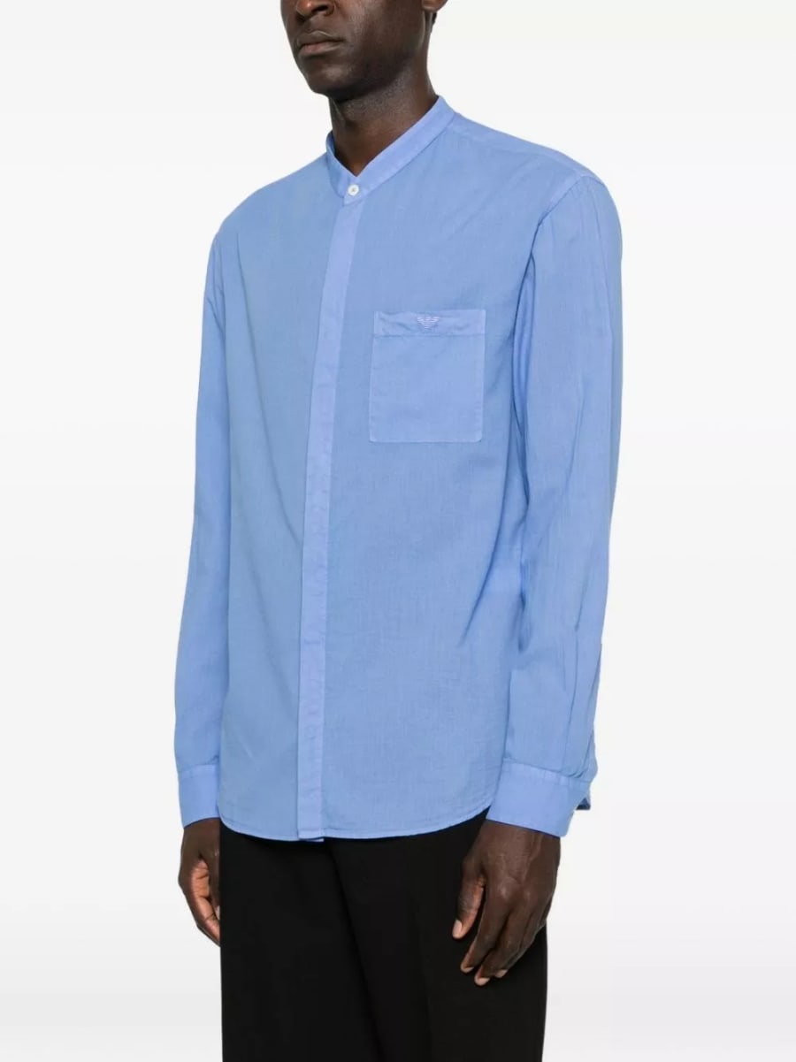 Emporio Armani Camicia in cotone, view 4