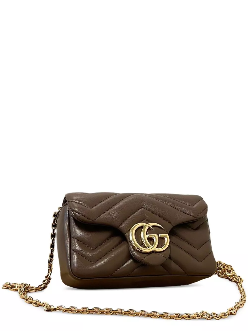 Gucci Borsa mini in pelle GG Marmont