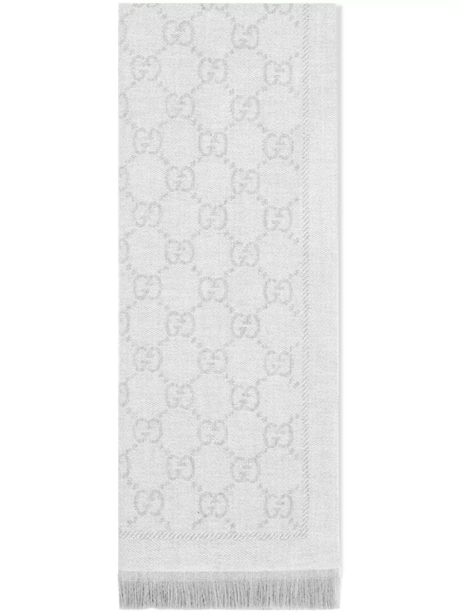 Gucci Sciarpa in lana GG