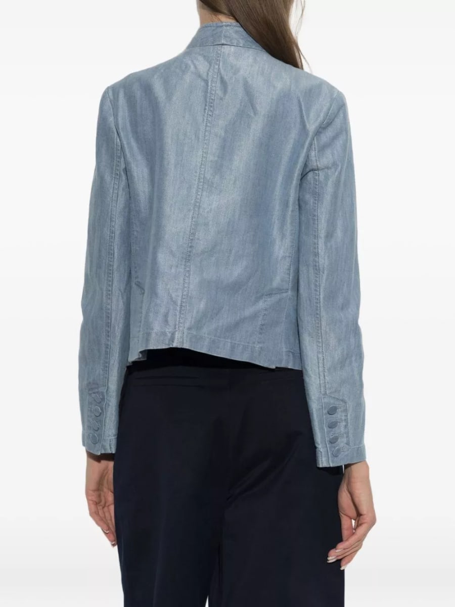 Emporio Armani Blazer in denim, view 3