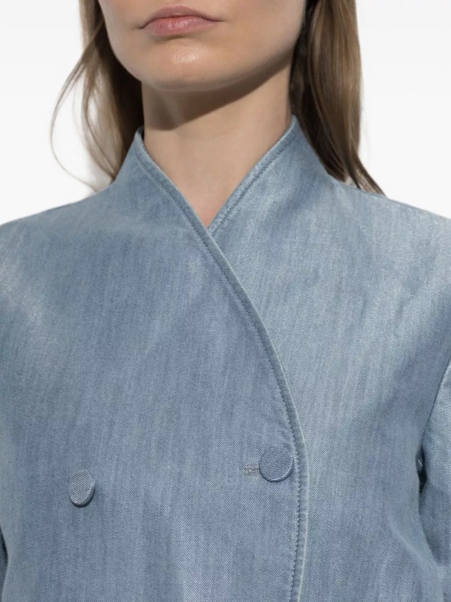 Emporio Armani Blazer in denim, view 4