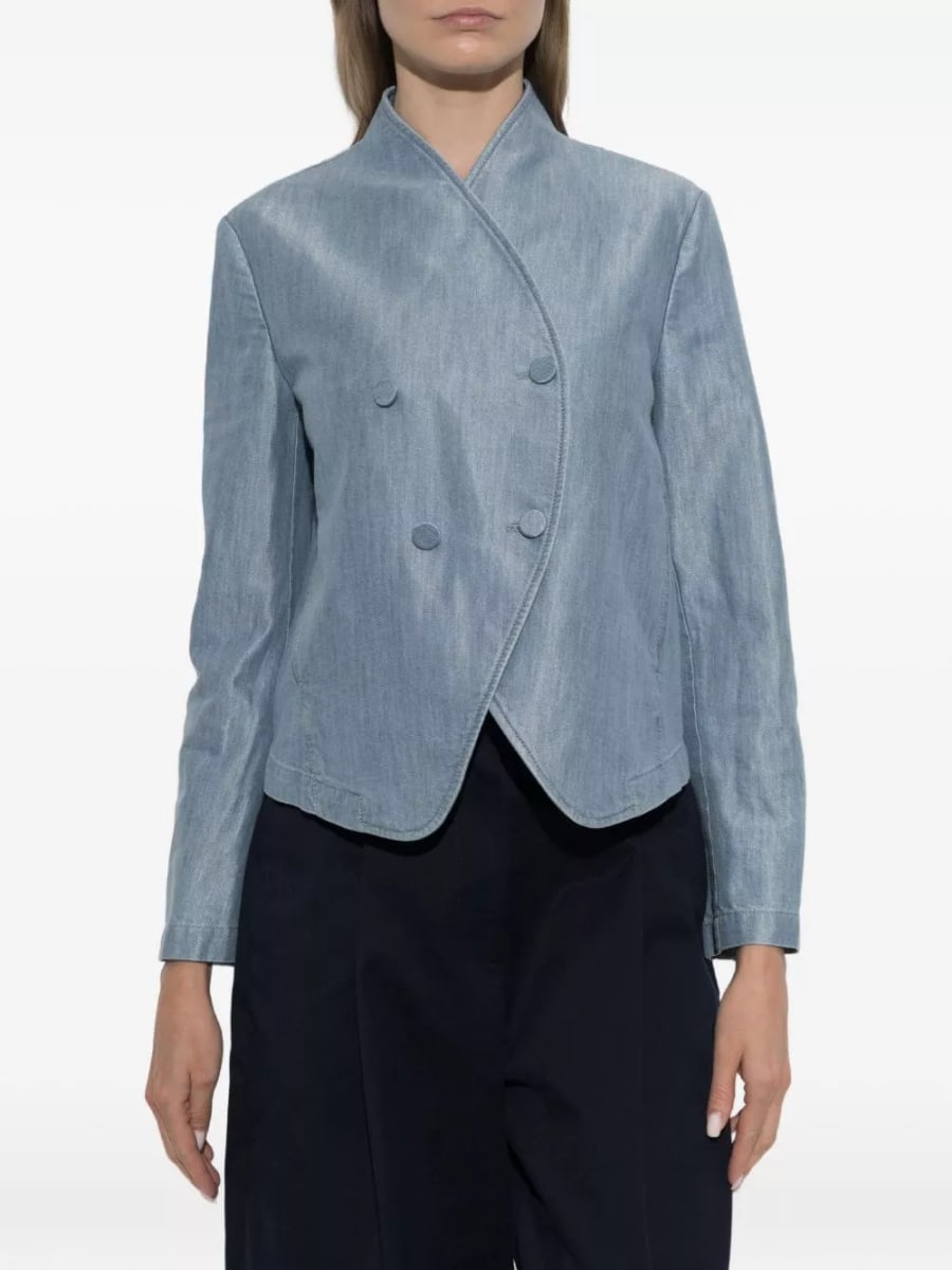 Emporio Armani Blazer in denim, view 5