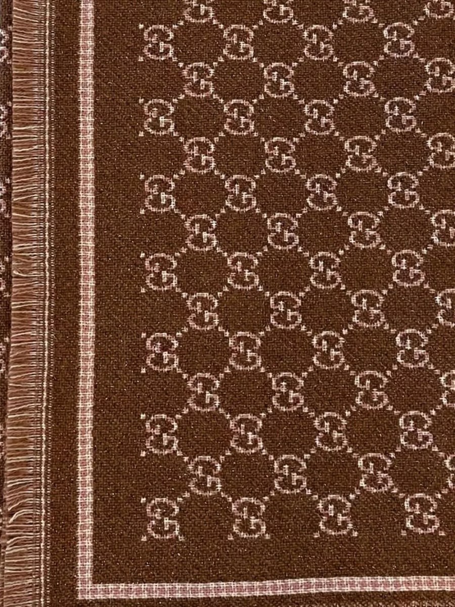 Gucci Sciarpa in misto lana, view 2
