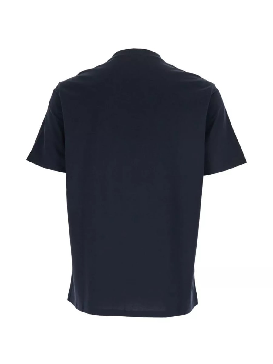 Emporio Armani T-shirt in cotone con logo, view 2