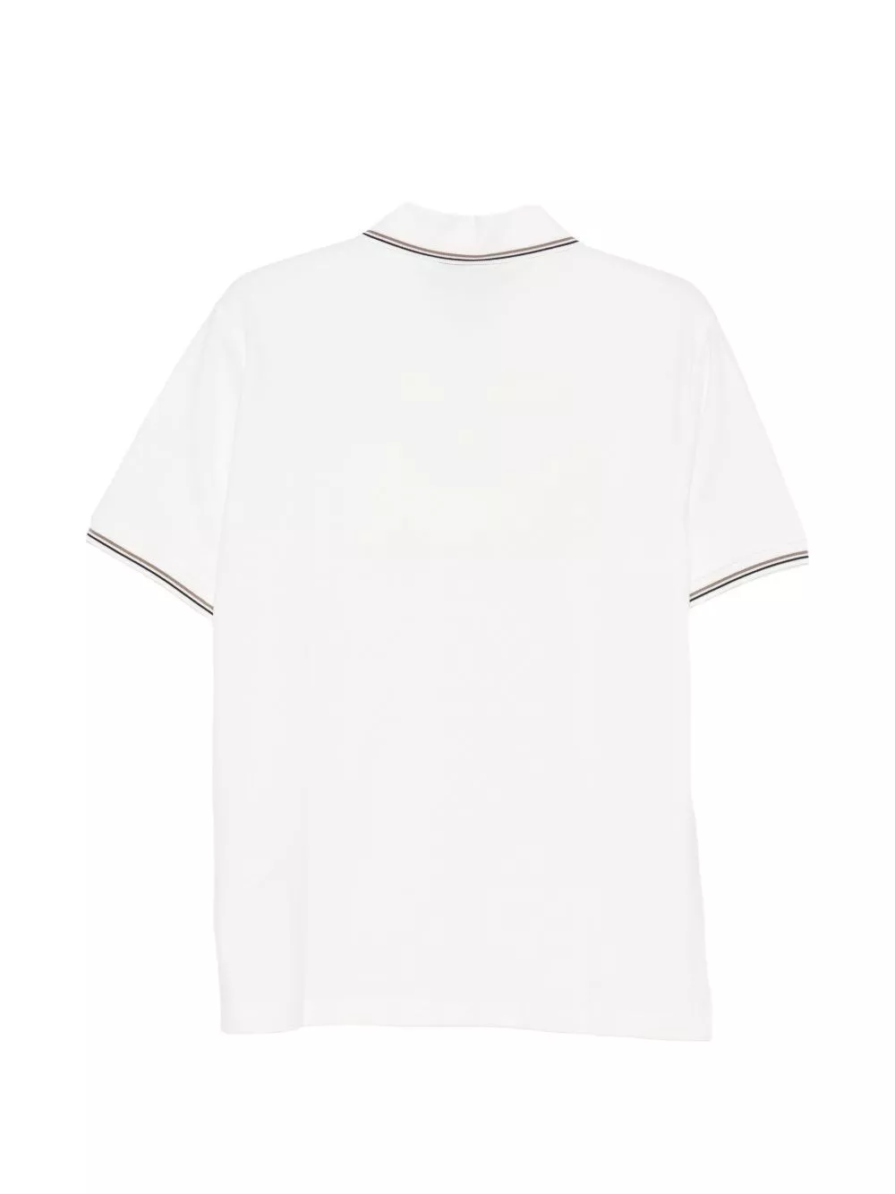 Emporio Armani logo la polo in cotone, view 2
