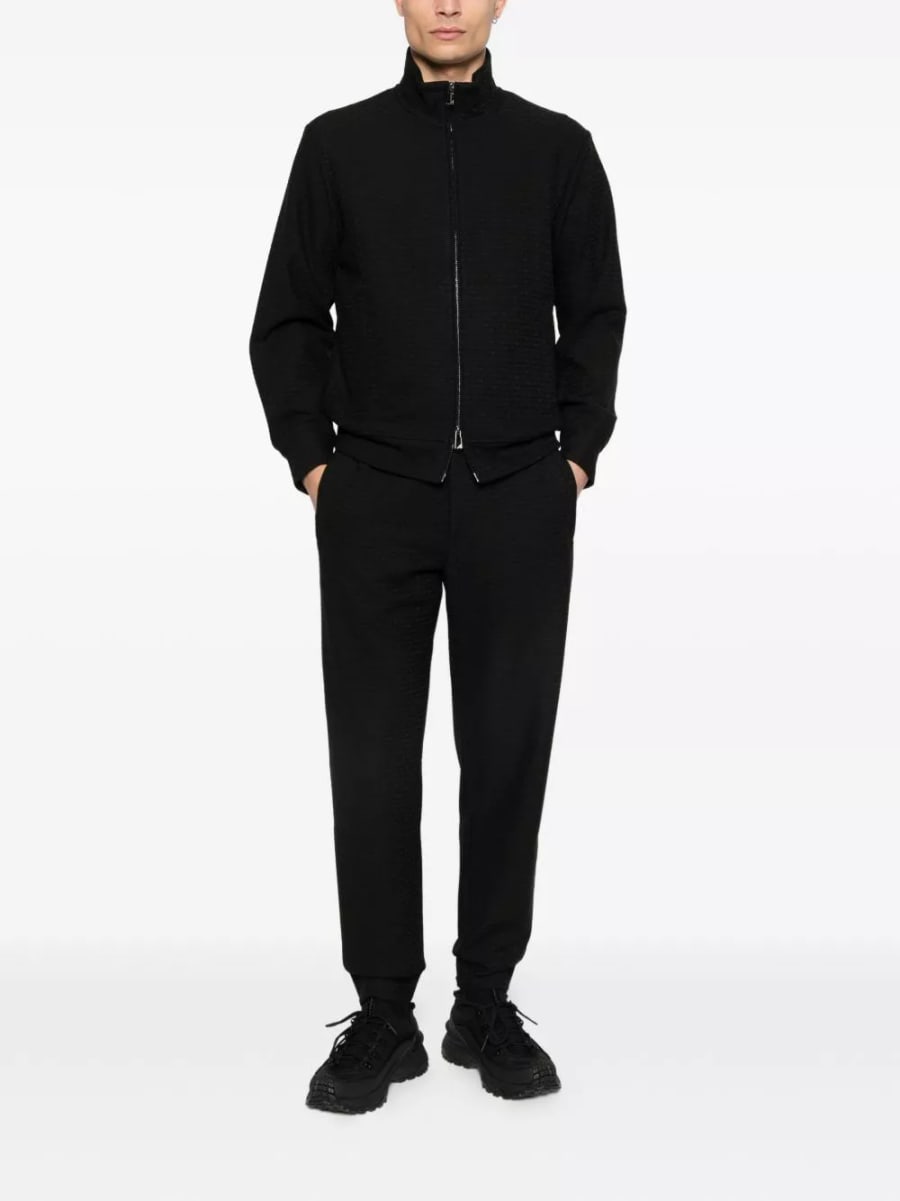 Emporio Armani Pantaloni in misto cotone, view 4