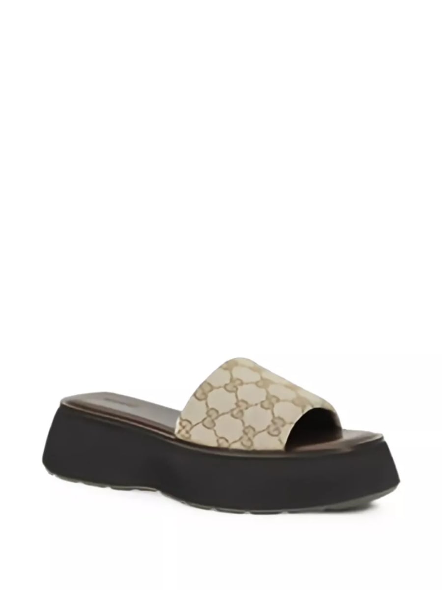 Gucci Sandali con piattaforma, view 2