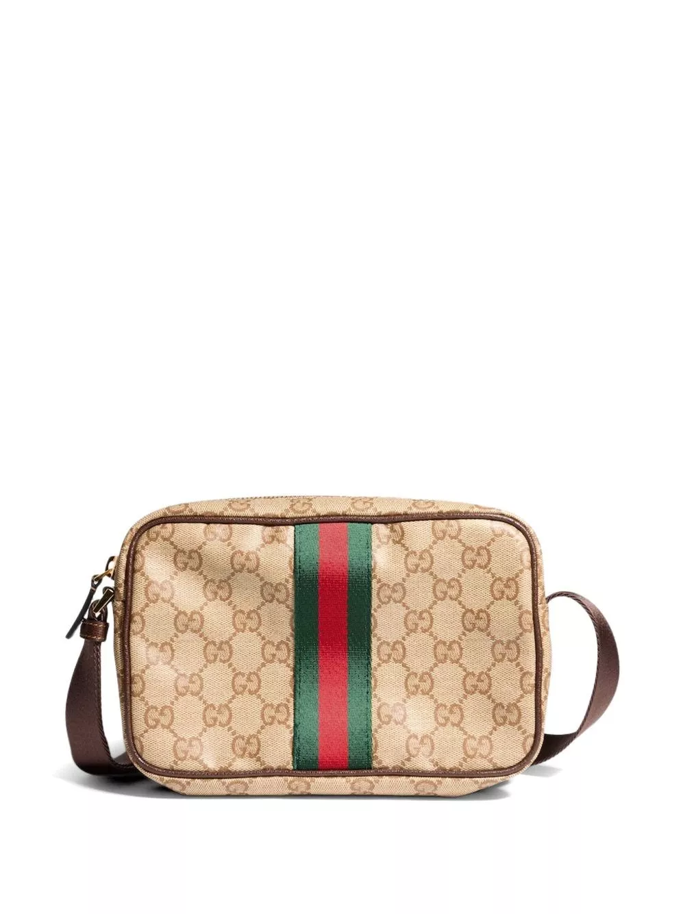 Gucci Borsa mini GG con dettaglio Web