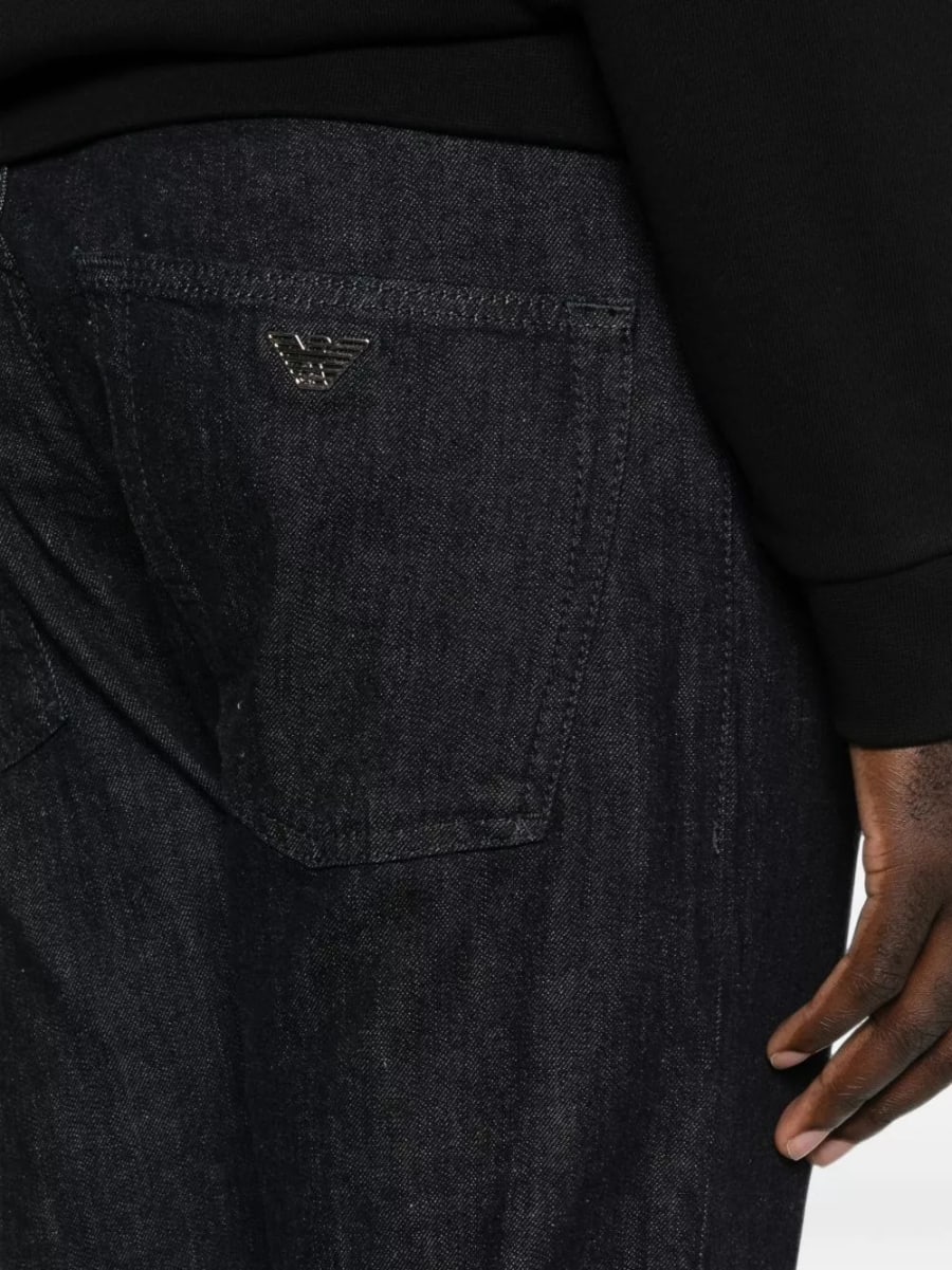 Emporio Armani Jeans in denim di cotone, view 4