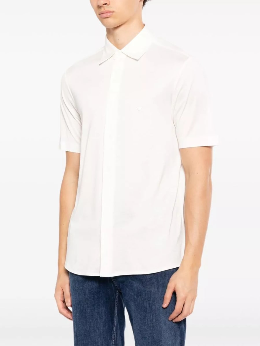 Emporio Armani Camicia in cotone, view 4